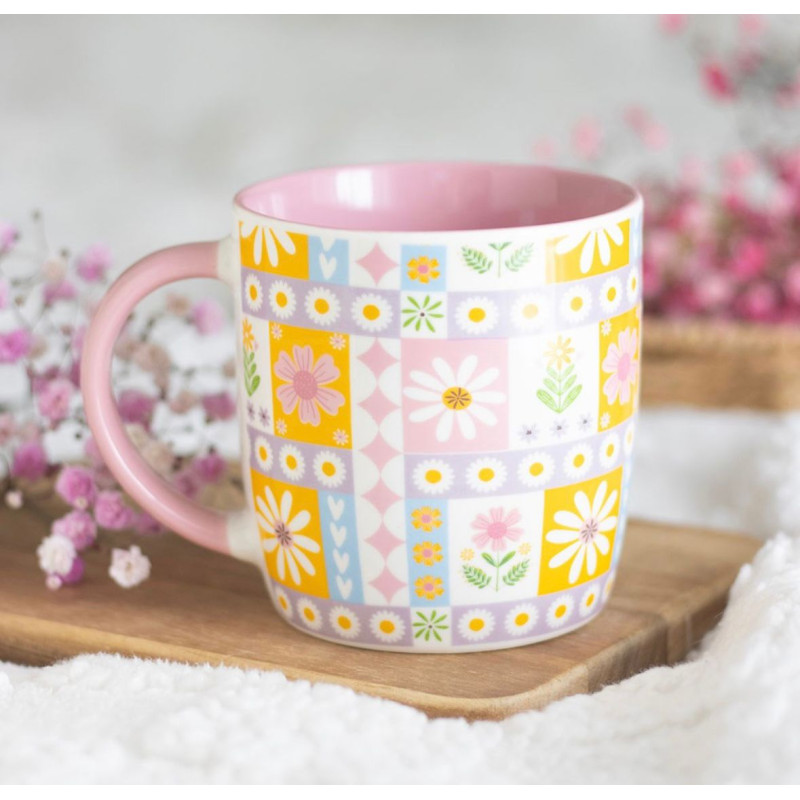 Caneca Floral